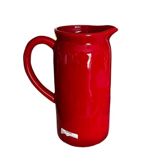 Rae Dunn Tall Open Pitcher MERRY CHRISTMAS - NWT - Picture 2 of 4